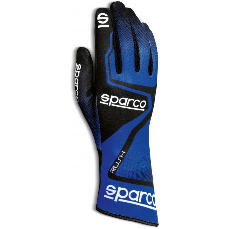 Rukavice Kartingové rukavice Sparco RUSH (vnitřní šití), modrá | race-shop.cz