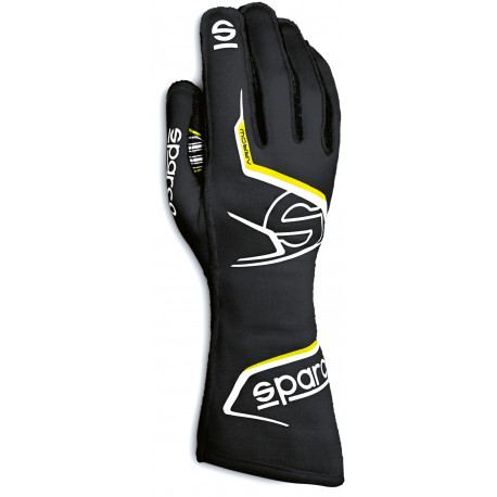 Rukavice Kartingové rukavice Sparco ARROW K (vnější šití), černá/žlutá | race-shop.cz