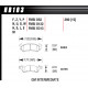 Brzdové desky HAWK performance Přední brzdové destičky Hawk HB103G.590, Race, min-max 90 ° C-465 ° C | race-shop.cz