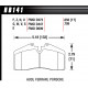 Brzdové desky HAWK performance Zadní brzdové destičky Hawk HB141F.650, Street performance, min-max 37 ° C-370 ° C | race-shop.cz