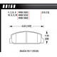 Brzdové desky HAWK performance Zadní brzdové destičky Hawk HB158E.515, Race, min-max 37 ° C-300 ° C | race-shop.cz