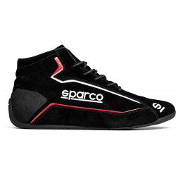 FIA závodní boty Sparco SLALOM+, černá/červená