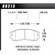 Brzdové desky HAWK performance Přední brzdové destičky Hawk HB213E.626, Race, min-max 37 ° C-300 ° C | race-shop.cz