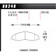 Brzdové desky HAWK performance Přední brzdové destičky Hawk HB249N.575, Street performance, min-max 37 ° C-427 ° C | race-shop.cz