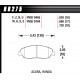 Brzdové desky HAWK performance Přední brzdové destičky Hawk HB275S.620, Street performance, min-max 65 ° C-370 ° | race-shop.cz