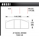 Brzdové desky HAWK performance brzdové destičky Hawk HB331G1.17, Race, min-max 90° C-465° C | race-shop.cz