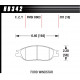Brzdové desky HAWK performance Přední brzdové destičky Hawk HB342Y.701, Street performance, min-max 37 ° C-370 ° C | race-shop.cz