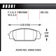 Brzdové desky HAWK performance Přední brzdové destičky Hawk HB361E.622, Race, min-max 37 ° C-300 ° C | race-shop.cz