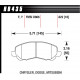 Brzdové desky HAWK performance Přední brzdové destičky Hawk HB435F.622, Street performance, min-max 37° C-370° C | race-shop.cz