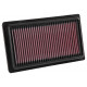 Vložky do původního airboxu Športový vzduchový filter K&N 33-3052 | race-shop.cz