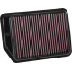 Vložky do původního airboxu Športový vzduchový filter K&N 33-3091 | race-shop.cz
