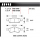 Brzdové desky HAWK performance Přední brzdové destičky Hawk HB445F.610, Street performance, min-max 37° C-370° C | race-shop.cz