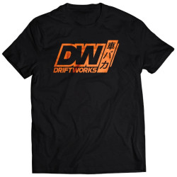 Tričko Driftworks DW Baka černé