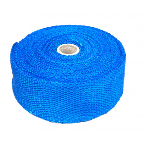 Izolační pásky na výfuk Termo izolační páska na svody a výfuk, modrá, 50mm x 10m x 1mm | race-shop.cz