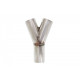 Y Redukce Výfuková 45° redukce 63/63mm, nerez | race-shop.cz