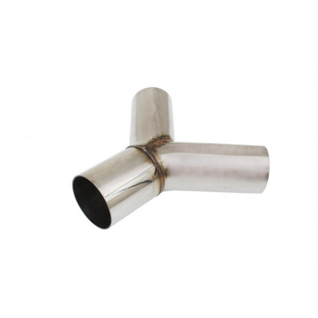 Y Redukce Výfuková 90° redukce 51/60mm, nerez | race-shop.cz