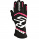 Akce Závodní rukavice RACES PREMIUM EVO II SILICONE (vnitřní šití), černá/růžová | race-shop.cz