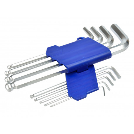 Sady šroubováků 9 dílná sada IMBUS (1.5 - 10mm) 190mm | race-shop.cz