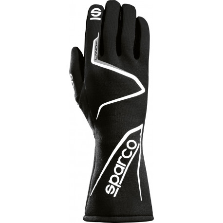 Rukavice FIA závodní rukavice Sparco LAND+ (vnitřní šití), černá | race-shop.cz