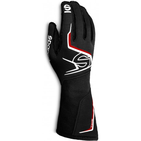 Rukavice FIA závodní rukavice Sparco TIDE (vnější šití), černá | race-shop.cz
