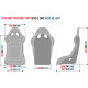 Sportovní sedačky s FIA homologací Sportovní sedačka Sparco EVO XL QRT FIA | race-shop.cz
