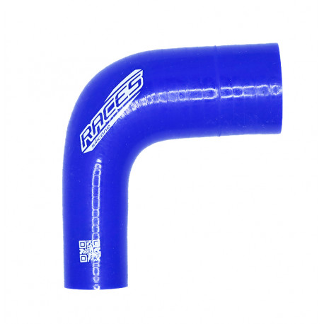 Kolena 90° redukční Silikonová hadice - redukční koleno RACES Silicone 90° - 38mm (1,5") na 51mm (2") | race-shop.cz