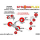 Strongflex Polyuretanové silentbloky silentblok - Strongflex . spodního vnějšího ramenem SPORT | race-shop.cz