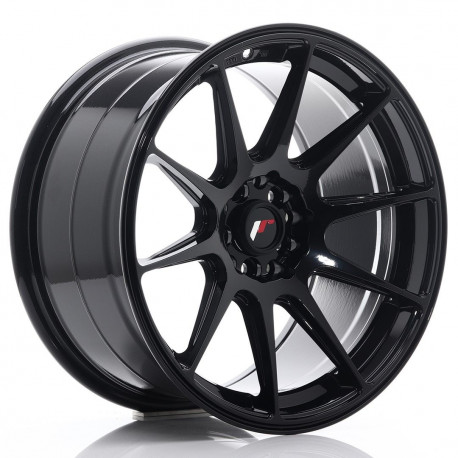 Hliníkové disky Japan Racing JR11 17x9 ET20 5x100/114 Glossy Black | race-shop.cz