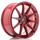 Hliníkové disky Japan Racing JR11 19x8,5 ET40 5x112 Platinum Red | race-shop.cz