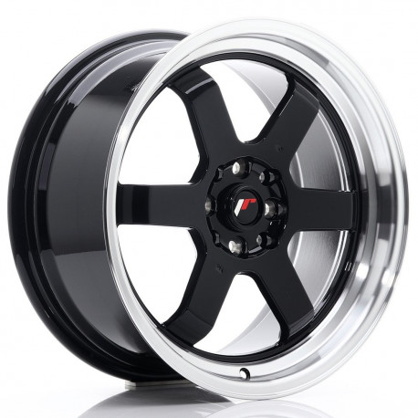 Hliníkové disky Japan Racing JR12 17x8 ET35 5x112/120 Glossy Black | race-shop.cz