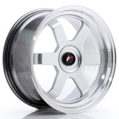 ALU disky Japan Racing JR Wheels JR12 17x8 ET35 Blank Hyper Silver | race-shop.cz