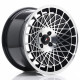 ALU disky Japan Racing JR Wheels JR14 16x9 ET10 4x100 Black Machined | race-shop.cz