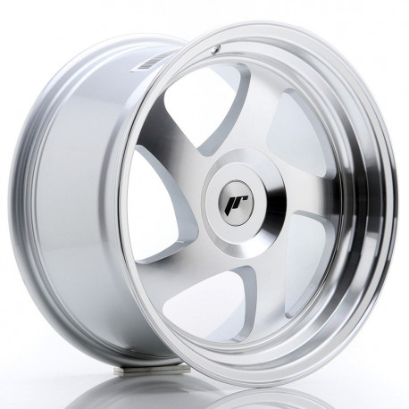 Hliníkové disky Japan Racing JR15 17x9 ET25 BLANK, Silver Machined | race-shop.cz