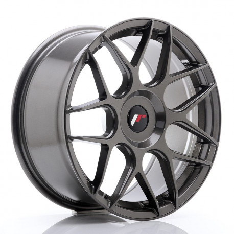 Hliníkové disky Japan Racing JR18 18x8,5 ET25-45 BLANK, Hyper Gray | race-shop.cz