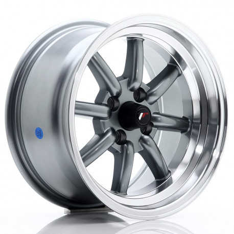 Hliníkové disky Japan Racing JR19 15x8 ET0 4x100 Gun Metal | race-shop.cz