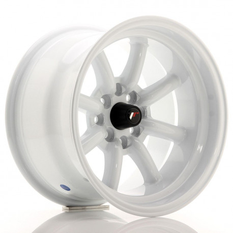 Hliníkové disky Japan Racing JR19 15x9 ET-13 4x100/114 White | race-shop.cz