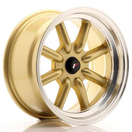 Hliníkové disky Japan Racing JR19 16x8 ET-20-0 BLANK, Gold | race-shop.cz