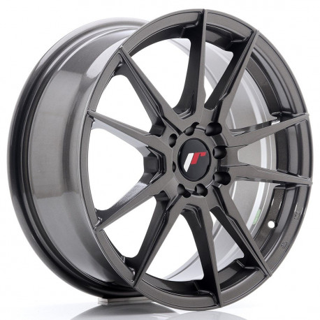 Hliníkové disky Japan Racing JR21 17x7 ET40 5x108/112 Hyper Gray | race-shop.cz