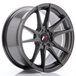 Japan Racing JR21 17x8 ET35 5x110/120 Hyper Gray