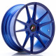 Hliníkové disky Japan Racing JR21 18x8,5 ET20-40 BLANK, Platinum Blue | race-shop.cz