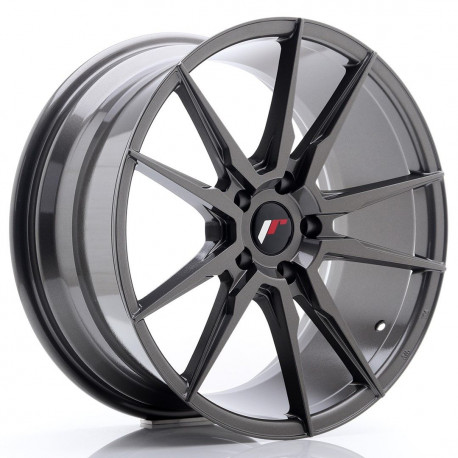 Hliníkové disky Japan Racing JR21 19x8,5 ET40 5x112 Hyper Gray | race-shop.cz