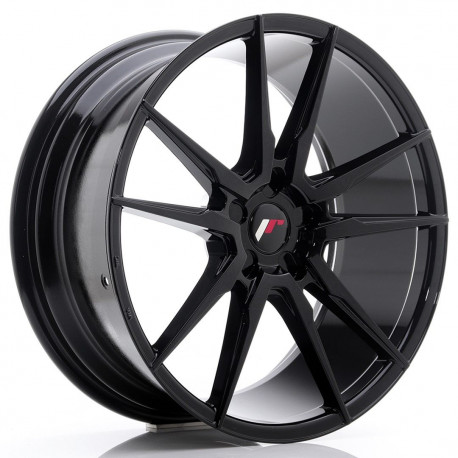 Hliníkové disky Japan Racing JR21 20x8,5 ET40 5H BLANK, Glossy Black | race-shop.cz