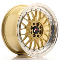 Japan Racing JR23 16x8 ET20 4x100/108 Gold w/Machined Lip