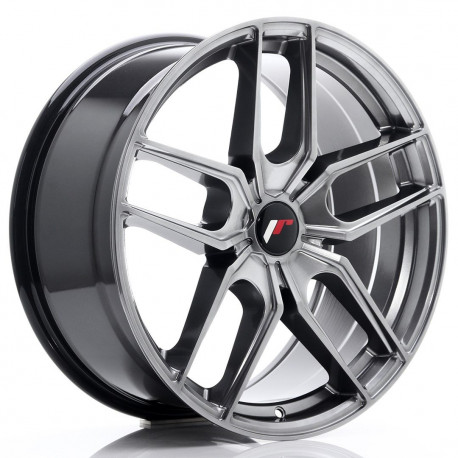 Hliníkové disky Japan Racing JR25 19x8,5 ET20-40 5H BLANK, Hyper Black | race-shop.cz