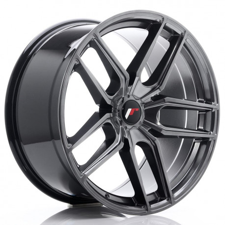 Hliníkové disky Japan Racing JR25 20x10 ET40 5H BLANK, Hyper Black | race-shop.cz