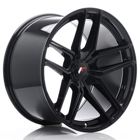 Hliníkové disky Japan Racing JR25 20x11 ET20-40 5H BLANK, Glossy Black | race-shop.cz