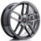 Hliníkové disky Japan Racing JR25 20x8,5 ET20-40 5H BLANK, Hyper Black | race-shop.cz