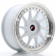 Hliníkové disky Japan Racing JR26 17x8 ET35 BLANK, White w/Machined Lip | race-shop.cz