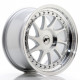 Hliníkové disky Japan Racing JR26 17x9 ET20-35 BLANK, Silver Machined | race-shop.cz