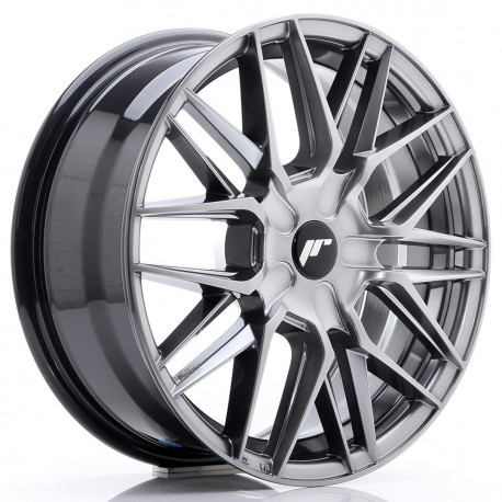 Hliníkové disky Japan Racing JR28 17x7 ET20-45 BLANK, Hyper Black | race-shop.cz